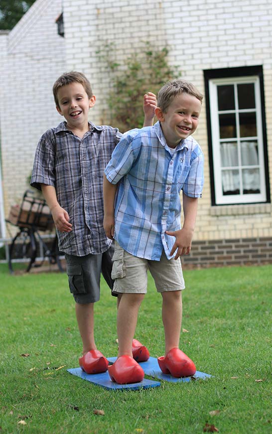 Dutch Village Wood Shoe Race