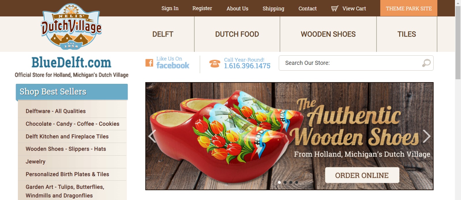 Dutch Village Blue Delft Web Site