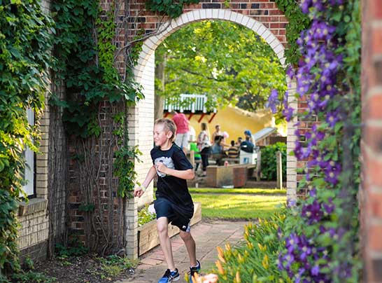 The entire park is play time at Dutch Village